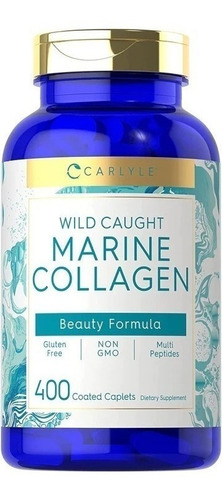 Carlyle | Marine Collagen Peptides | 2000mg | 400 Caplets