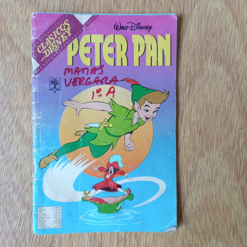 Revista Peter Pan Nº17 Clasicos Disney Abril Cinco 