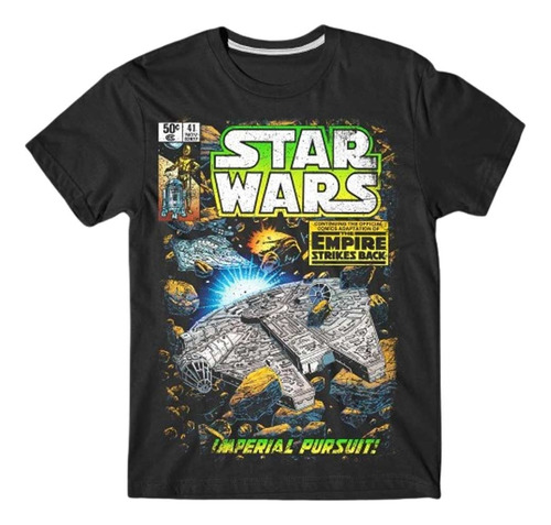 Remera Star Wars Halcón Milenario Talle M