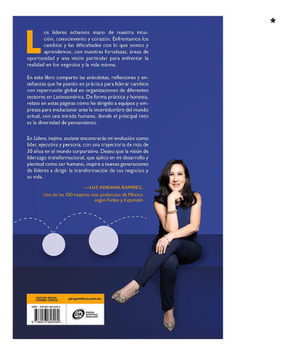 Libro Lidera, Inspira, Acciona Luz Adriana Ramírez Chávez