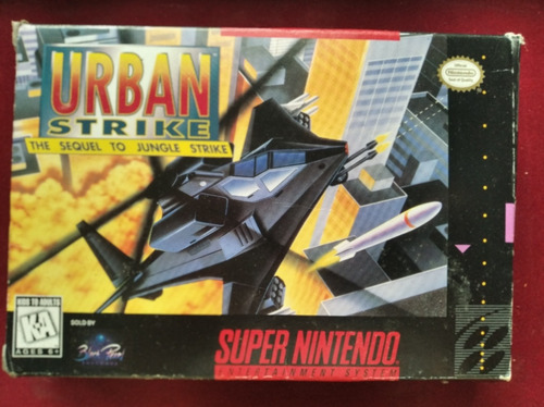 Urban Strike ( Juego Super Nintendo Snes ) 25v     _\(^o^)/_