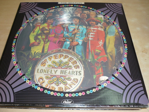 Beatles Sgt Peppers Vinilo Picture Disc Americano Jcd055