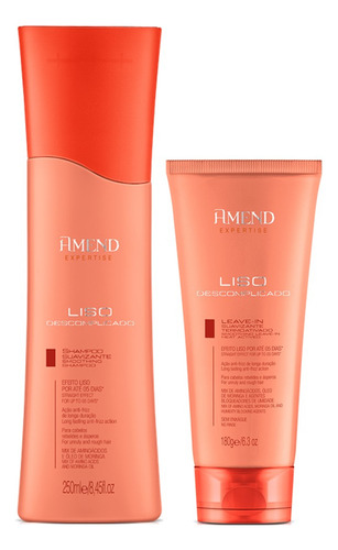 Amend Expertise Liso Descomplicado Shampoo E Leave-in