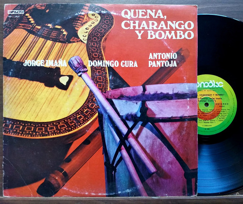 Pantoja, Cura, Imaña - Quena, Charango - Lp 1982 - Folklore
