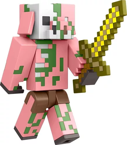 Minecraft - Boneco Piglin com Acessório Gtp09 - MP Brinquedos
