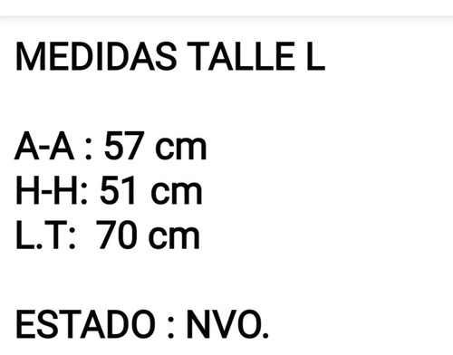 Buzo Jean Hombre Talle S