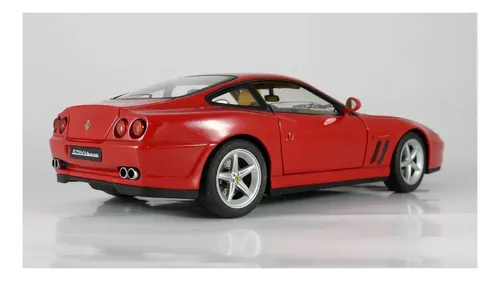 Ferrari 575 Maranello 2002 Hot Wheels Elite Miniatura 1/18