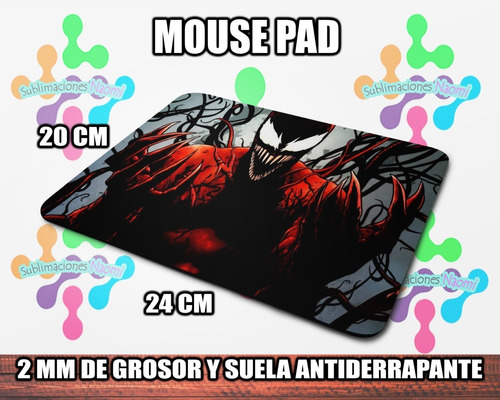 Mouse  Pad Carnage Del Hombre Araña