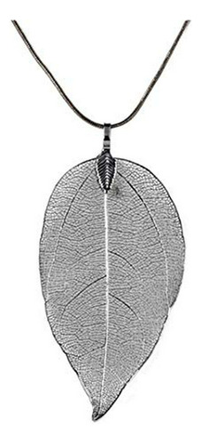 Juegos De Joyería Para Mu Airlove Long Leaf Pendant Dangle N