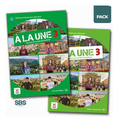 A La Une 3 - Livre De L'eleve + Cahier D'exercices Pack - 2