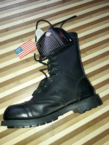 Botas Corcoran Negras Cuero Americana 41 Field Boot Militar