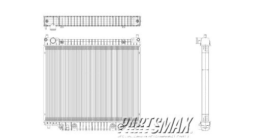 08-09 Fd Econoline 5.4l V8 At 1r Radiador