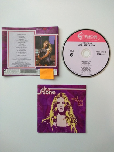 Cd Joss Stone Mind Body & Soul