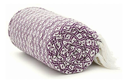 Americanflat Throw Blanket For Couch In Purple And White