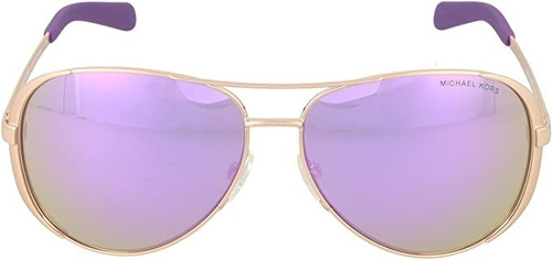 Lentes Michael Kors Mk5004 - Rose Gold / Purple