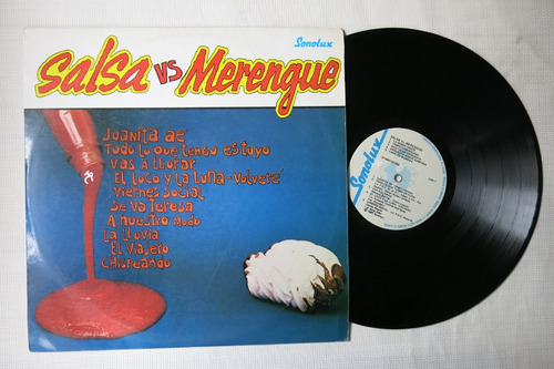 Vinyl Vinilo Lp Acetato Salsa Vs Merengue 
