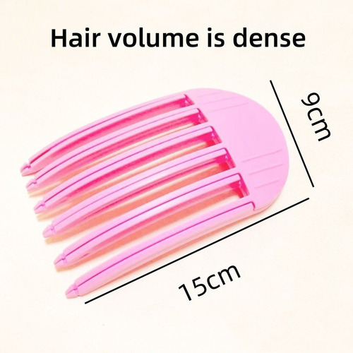 Zy C Hair Fixer Wind Plastic Peine Almohadilla Para El