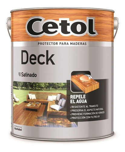 Cetol Deck Impregnante Protector 4lt - Imagen Pinturerías - 
