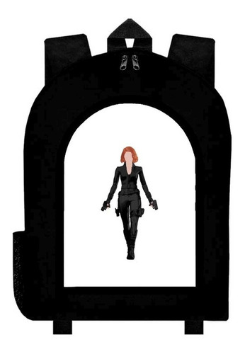 Mochila Black Widow Viuda Negra Adulto / Escolar F23