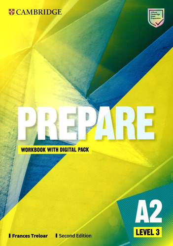 Prepare 3 A2 (2/ed.) - Wbk W/dig.pack - Treloar Frances