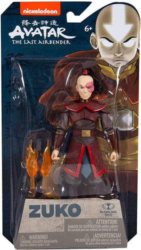 Principe Zuko Avatar El Ultimo Maestro Aire Mcfarlane