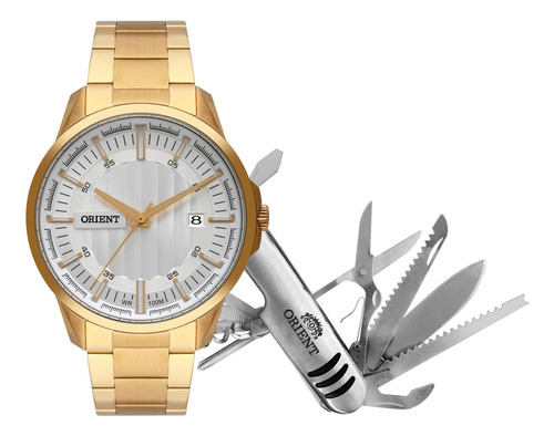 Relógio Orient Masculino Mgss1173 S1kx Dourado
