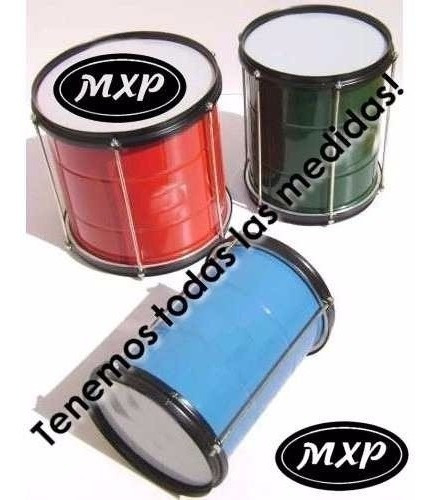 Imagen 2 de 5 de Repique 12 Pulgadas Mxp Para Murga Egresados Fiesta 6pag