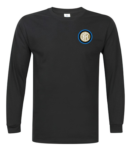 Polera Manga Larga Club Inter De Milan Italia