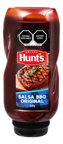 Salsa Bbq Hunt's Con 3 Pzas 620 G