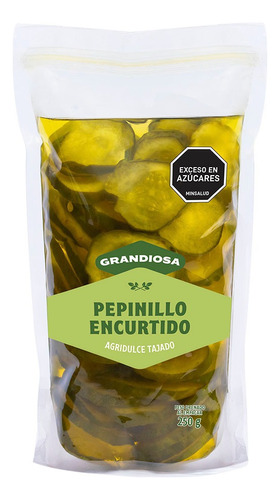 Grandiosa Pepinillo Tajado 250g - g a $48