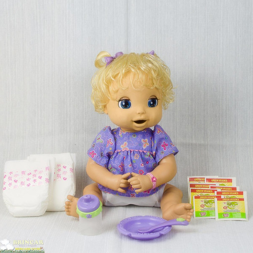 Baby Alive Linda Surpresa (fala Português)  #054 C/ Acess.