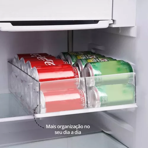 Kit Organizadores de Geladeira 5 Peças Caixas Organizadoras Cozinha  Transparentes UZ - Camicado