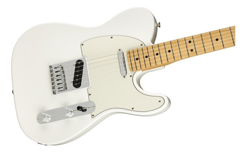 Imagen 3 de 6 de Guitarra eléctrica Fender Player Telecaster de aliso polar white brillante con diapasón de arce