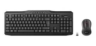 Teclado Y Mouse Inalámbricos Ergonómicos | Com-655