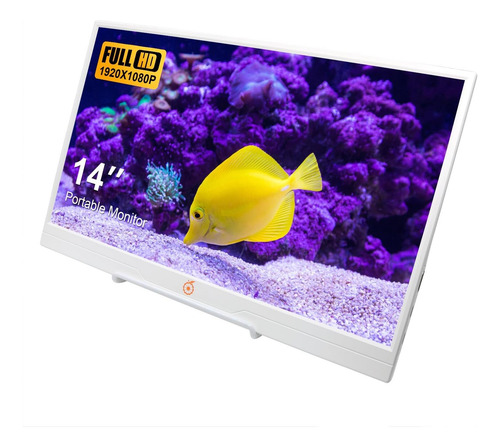 Monitor Portátil De 14 Pulgadas Naranja Pi, 1080p Hd Resoluc