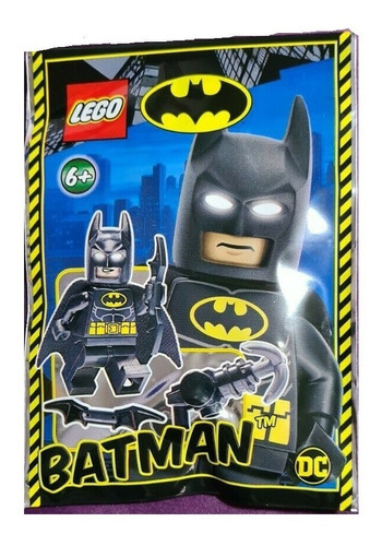 Batman Negro Lego Superheroes Polybag Ugo