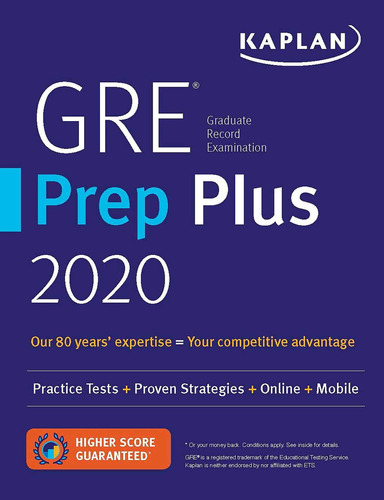 Libro: Gre Prep Plus 2020: 6 Practice Tests + Proven Strateg