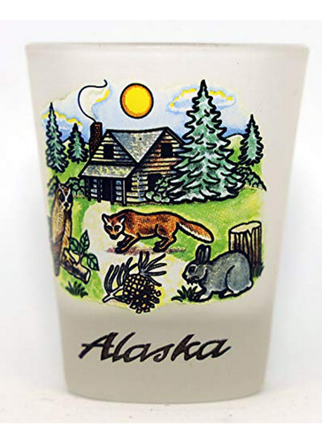 Vaso De Chupito Coleccionable De Recuerdo De Cabaña De Tronc