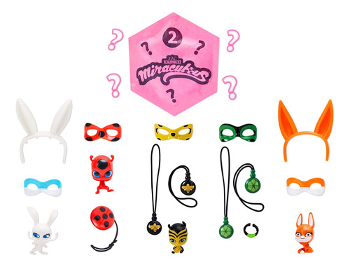 Miraculous Ladybug - Muñeca Marinette Magic Heroez Reveal