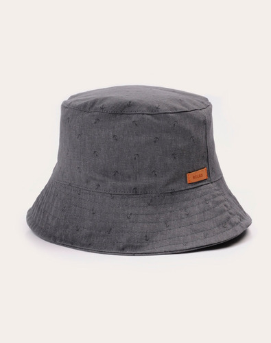 Gorro Piluso Aguada, Estampado, 100% Algodón, Gris, Equus