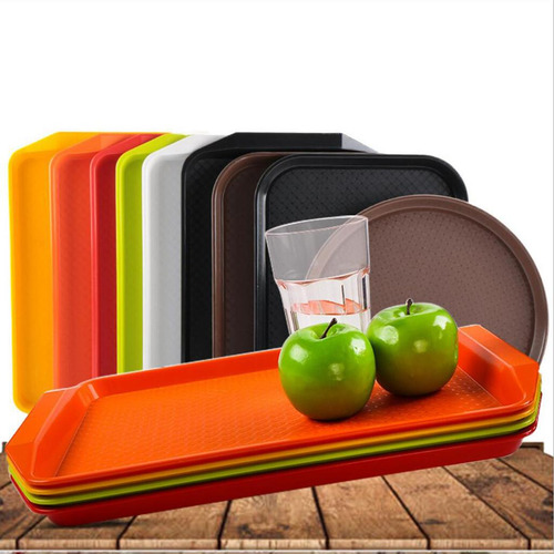 Bandeja Rectangular Rectángulo Negro