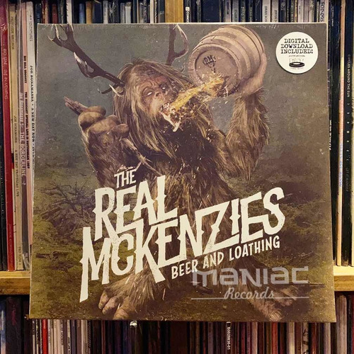 Real Mckenzies Beer And Loathing Edicion Vinilo