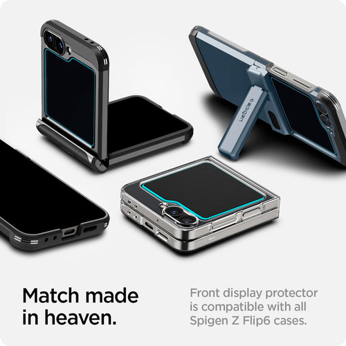 Vidrio Display A1 Spigen Para Galaxy Z Flip6 Flip 6 (2und)