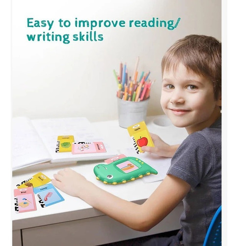 Juguetes Aprendizaje Tarjetas Lectura Español Palabras