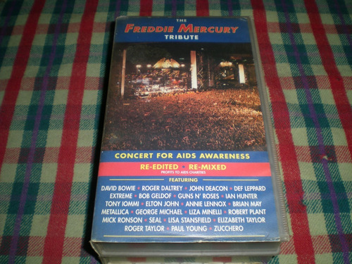 The Freddie Mercury Tribute  Doble Vhs Uk