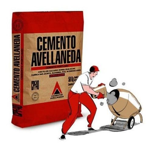 Bolsa Cemento Avellaneda X 50kg Cpc 40