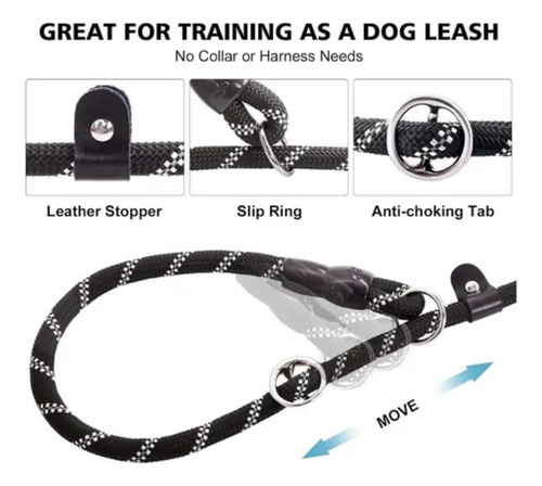 Correas Para Perro Grande Nylon P/ Entrenamiento Resistente