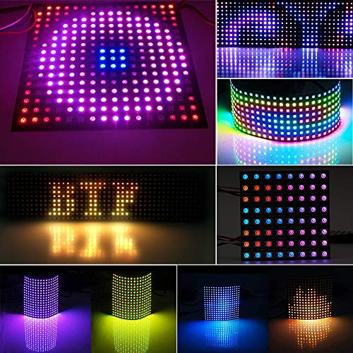 Matriz Led Rgb Ws2812b 5050smd Individually Addressable...