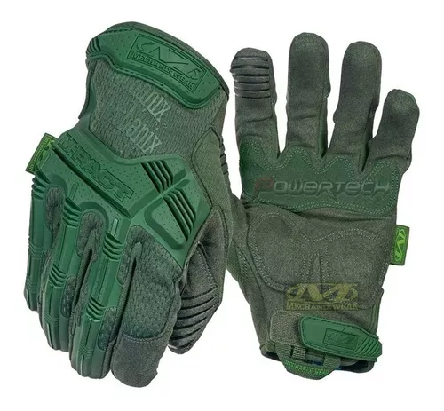 Guantes tácticos M-Pact verde militar - Mechanix 