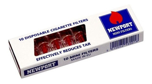 Imagem 1 de 2 de Piteira Newport Descartável Para Cigarro Caixa Com 10